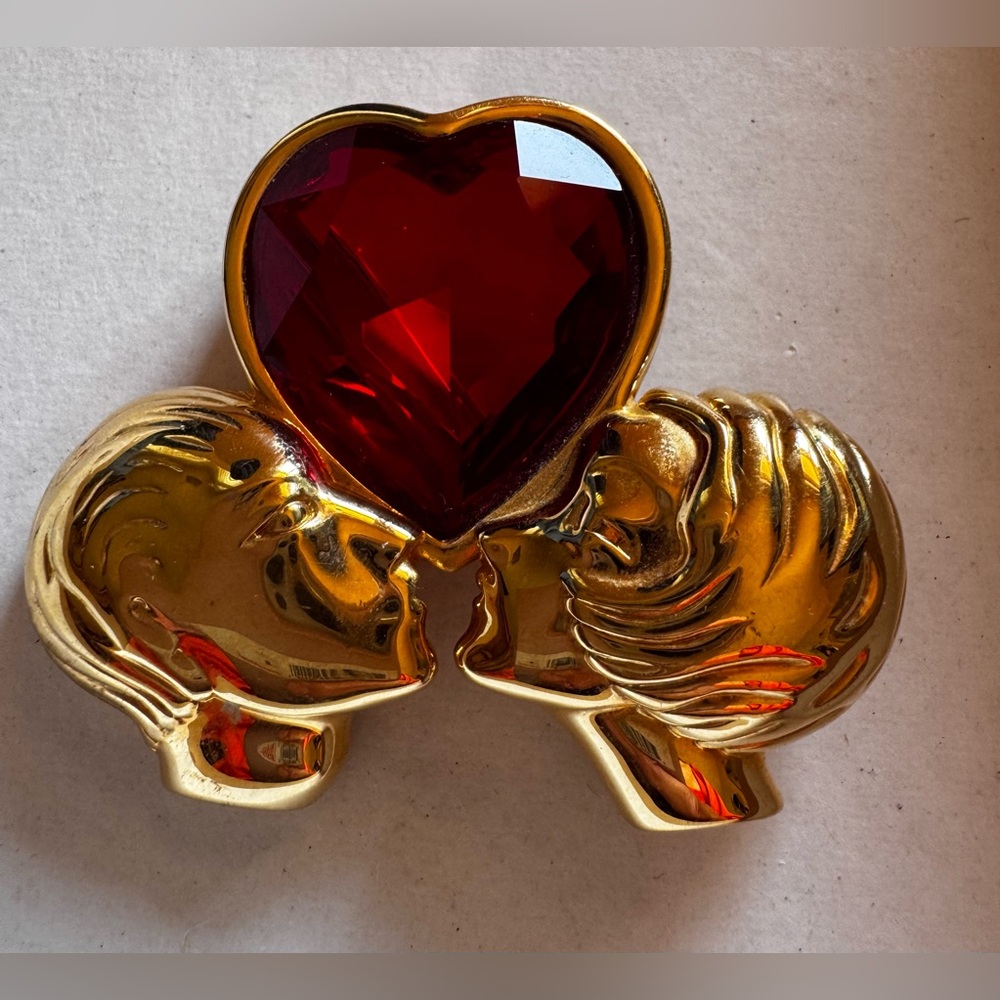 Vintage RARE Swarovski signed brooch
